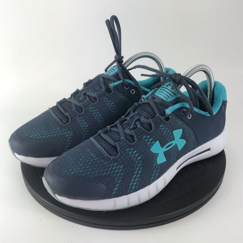 Under Armour Micro G Pursuit Blue Running Shoes 3021969-400 Women’s Size 9